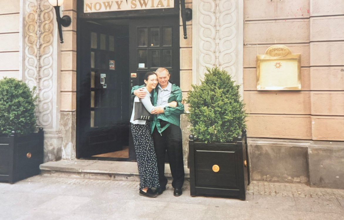 Agata i Łukasz na Nowym Świecie