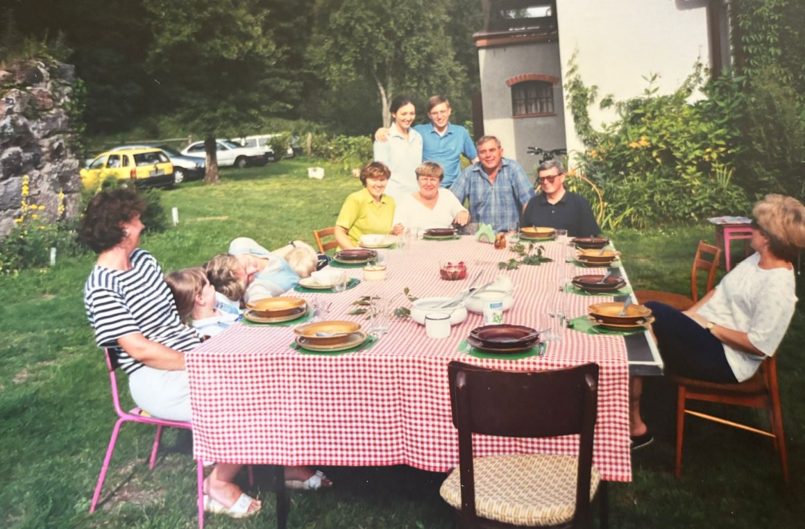 Przyjęcie weselne w ogrodzie